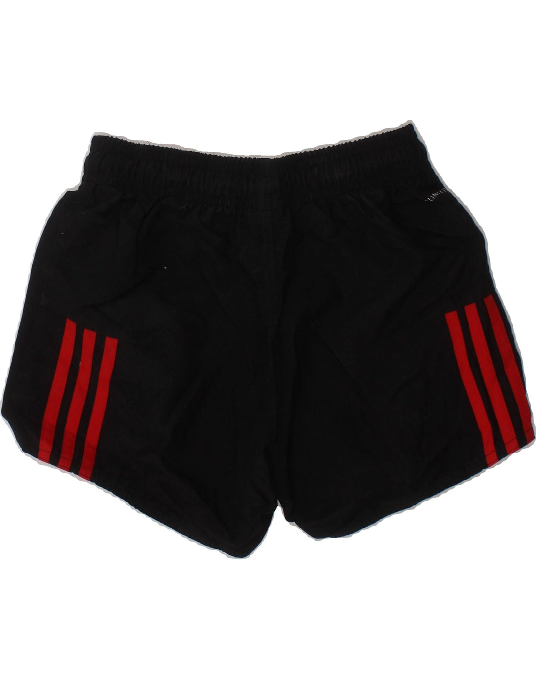 ADIDAS Boys Crusaders Graphic Sport Shorts 7-8 Years  Black Polyester Vintage Adidas and Second-Hand Adidas from Messina Hembry 
