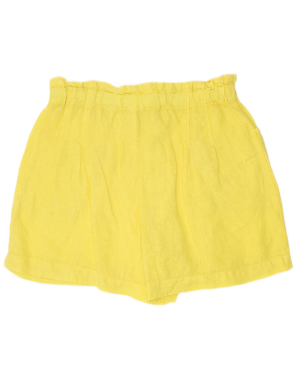 Pantaloncini casual per ragazze Zara 11-12 anni W28 Giallo