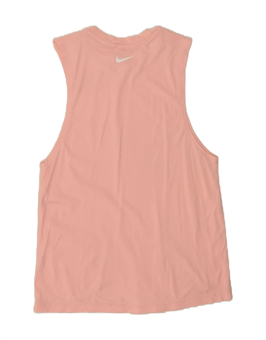 NIKE Womens Dri Fit Graphic Vest Top UK 10 Small Pink Vintage Nike and Second-Hand Nike from Messina Hembry 