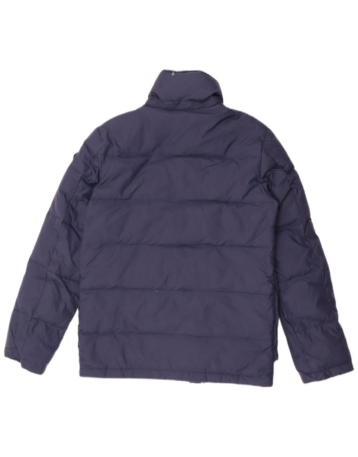 Zu Elements Womens Padded Jacket UK 36 Small Navy Blue Polyamide