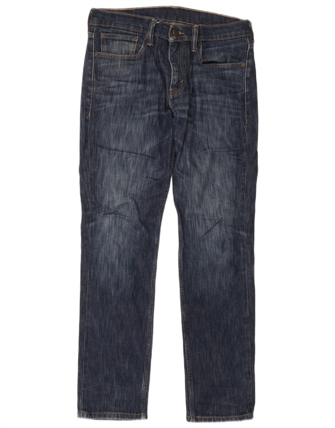 Levi's Herre 511 Slim Jeans W32 L32 Marineblå Bomuld