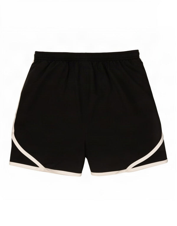 Nike Womens Dri Fit Sport Shorts UK 12 Medium Black Polyester