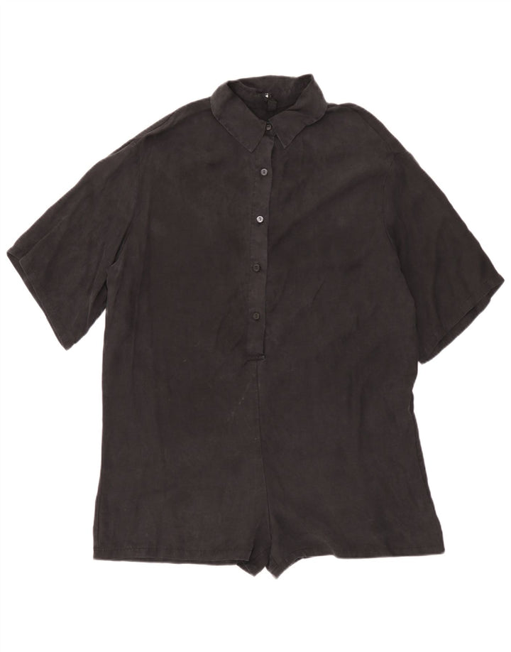 Zara Γυναικείο Playsuit UK 10 Small Black