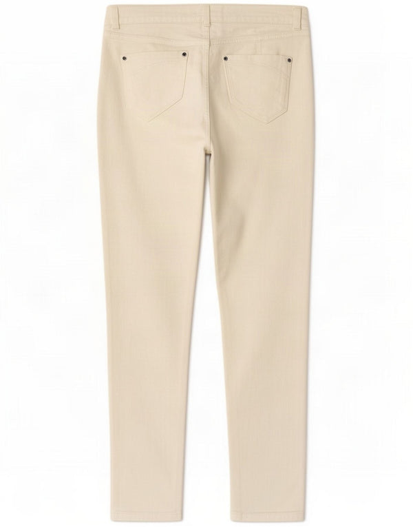 Karen Millen Womens Skinny Jeans UK 14 Large W32 L28 White