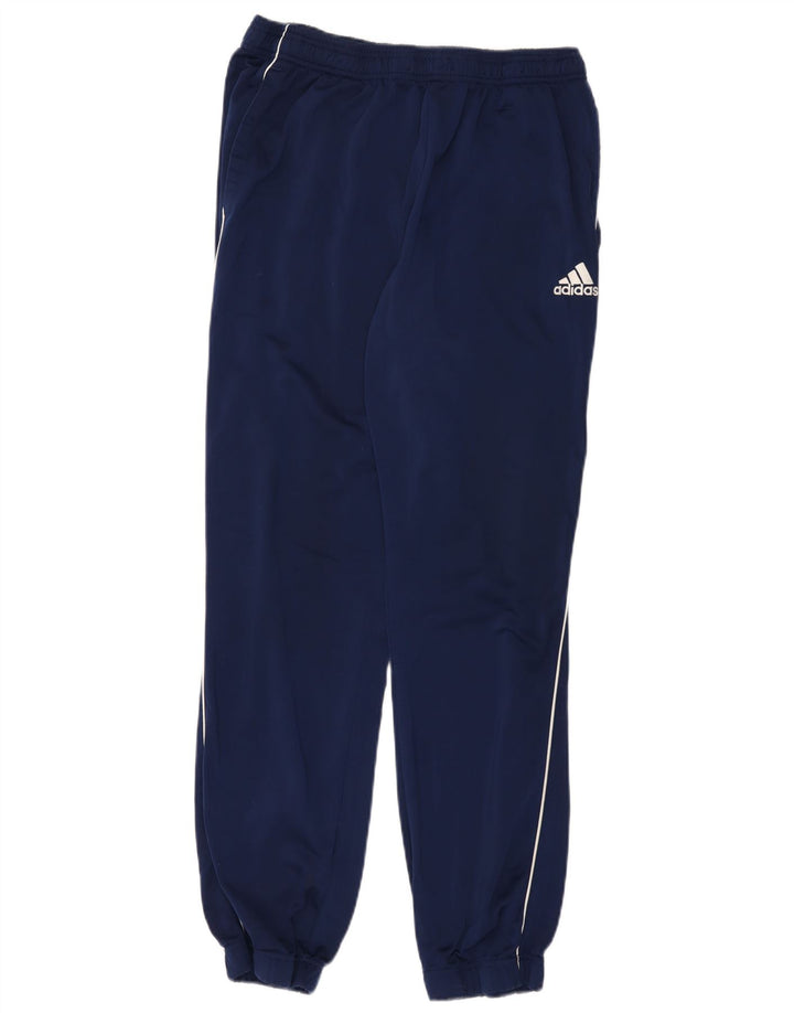 Adidas Mens Tracksuit Trousers Joggers 2XL Navy Blue Polyester
