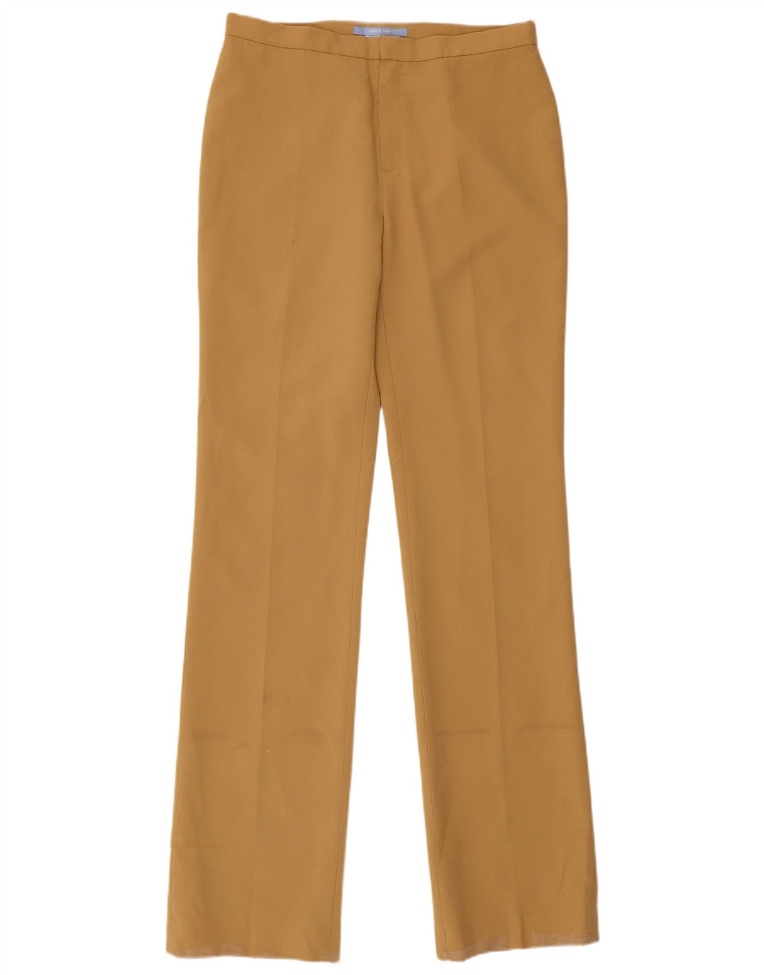 Damskie proste spodnie garniturowe Zara EU 40 Medium W30 L35 Beżowy poliester