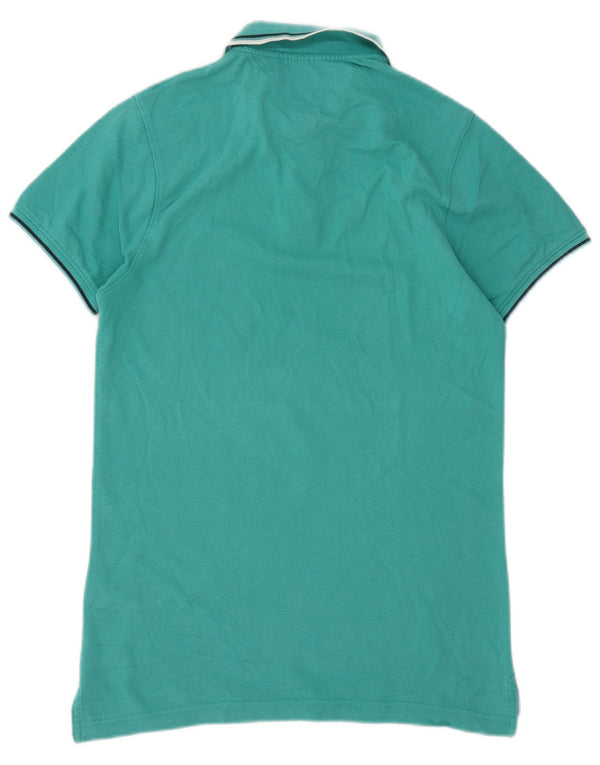 Tommy Hilfiger Polo slim fit pour homme en coton vert petit