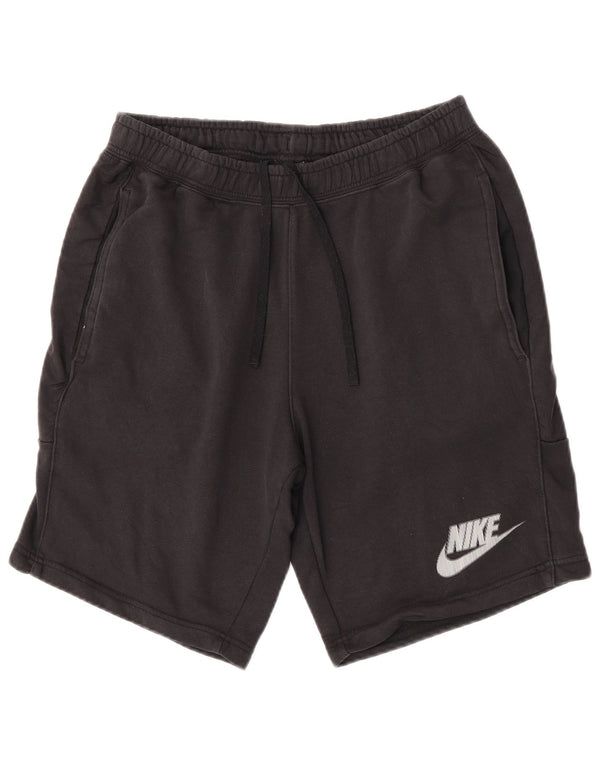 Nike Mens Graphic sport rövidnadrág Medium W32 L9 fekete pamut