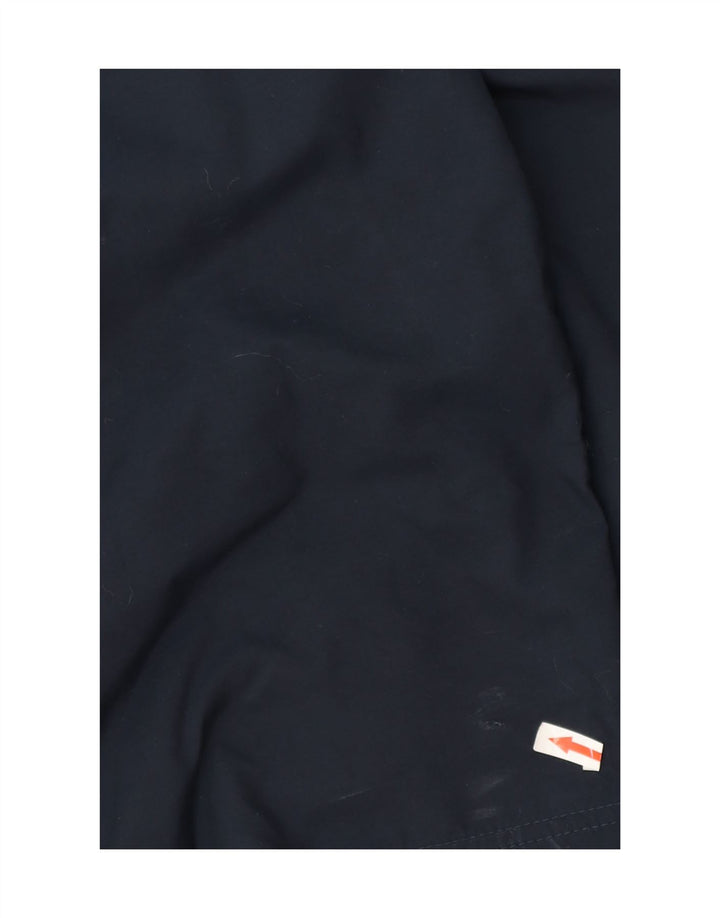 Nike Mens Tracksuit Top Jacket Small Grey Colourblock Polyester