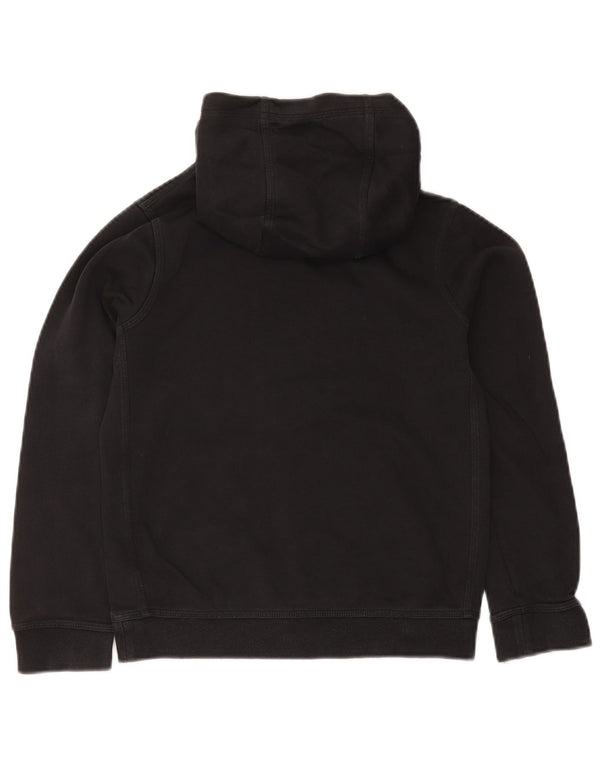 Nike Jungen-Pullover mit grafischem Kapuzenpullover, 10–11 Jahre, mittlere schwarze Baumwolle