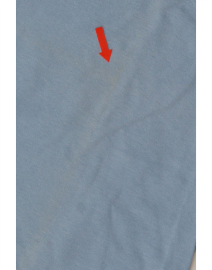 Champion Herre Grafisk T-Shirt Top Stor Blå