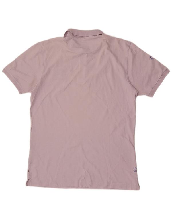 La Martina Herren-Poloshirt mit Grafik, XL, Lila, Baumwolle
