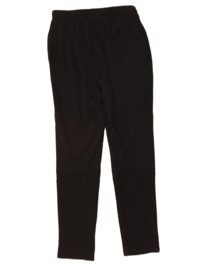 NIKE Mens Dri Fit Tracksuit Trousers Small  Black Polyester