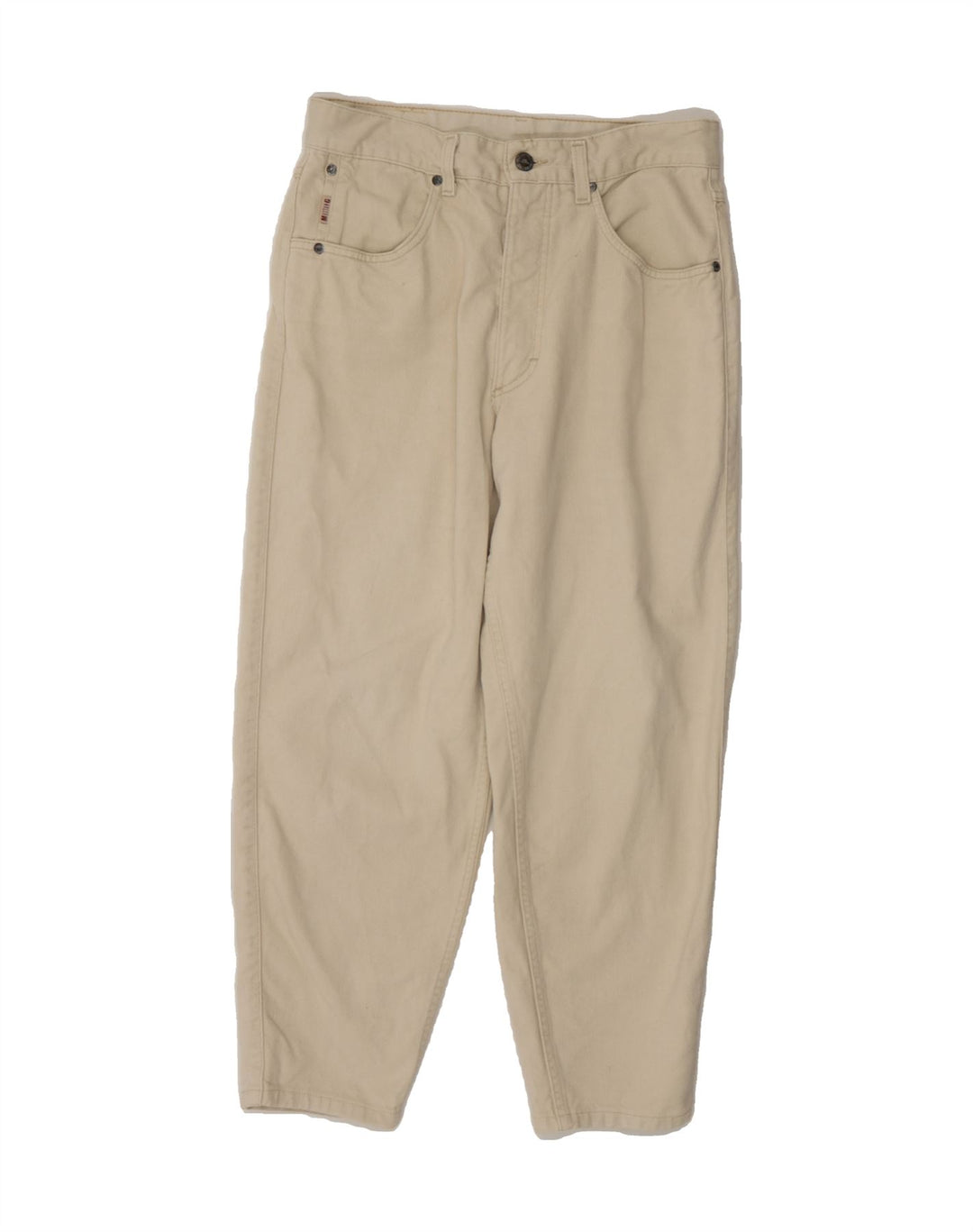 MUSTANG Mens Tapered Jeans W32 L25  Beige Vintage Mustang and Second-Hand Mustang from Messina Hembry 