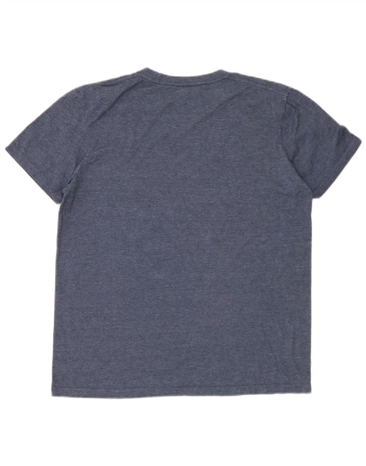 Converse Mens Chuck Taylor T-Shirt Top Medium Blue Cotton