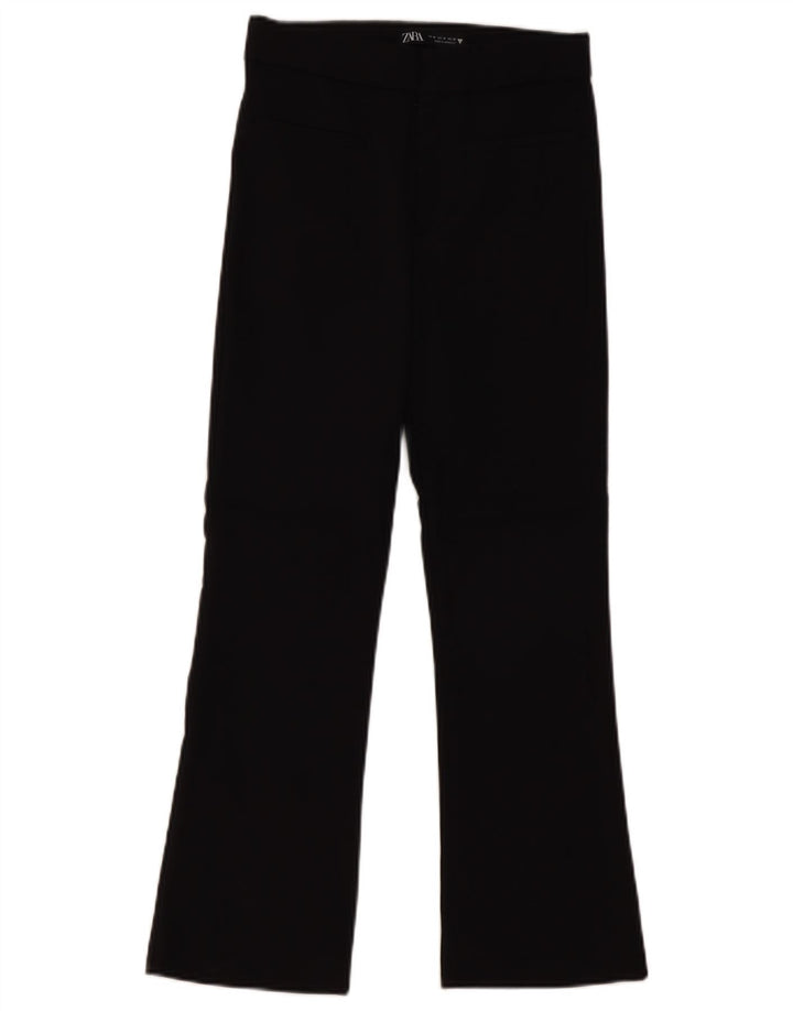 Zara Damen Schlaghose, mittelgroß, W28, L25, Schwarz