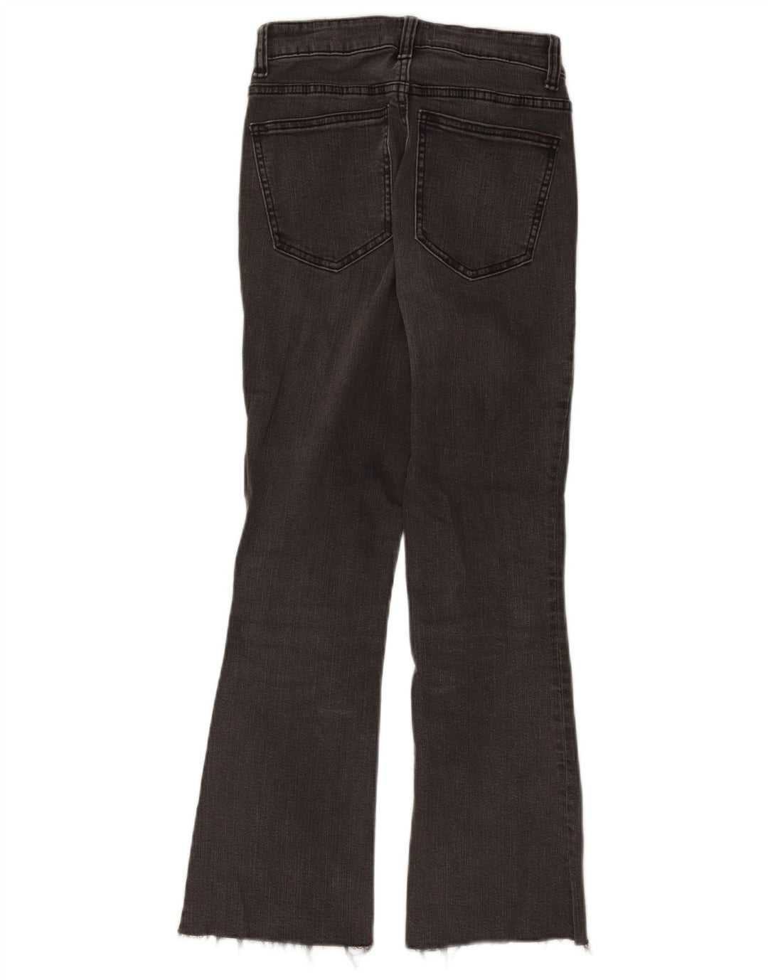 Zara Womens Flared Jeans EU 36 XS W26 L26 Grey