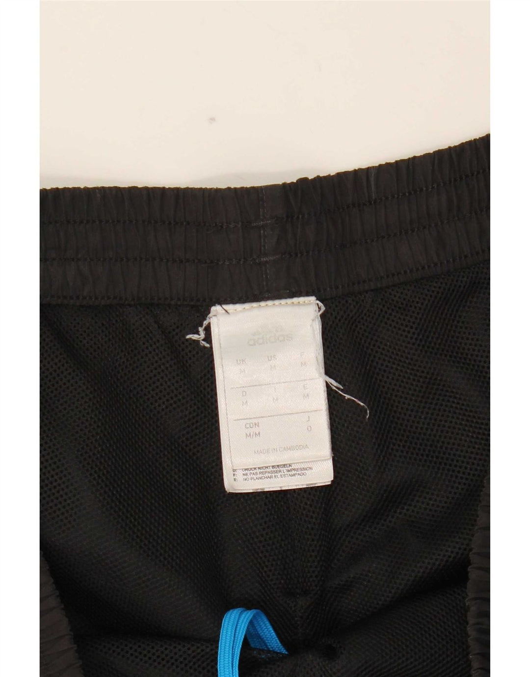 Adidas Mens Sport Shorts Medium Black Colourblock Polyester