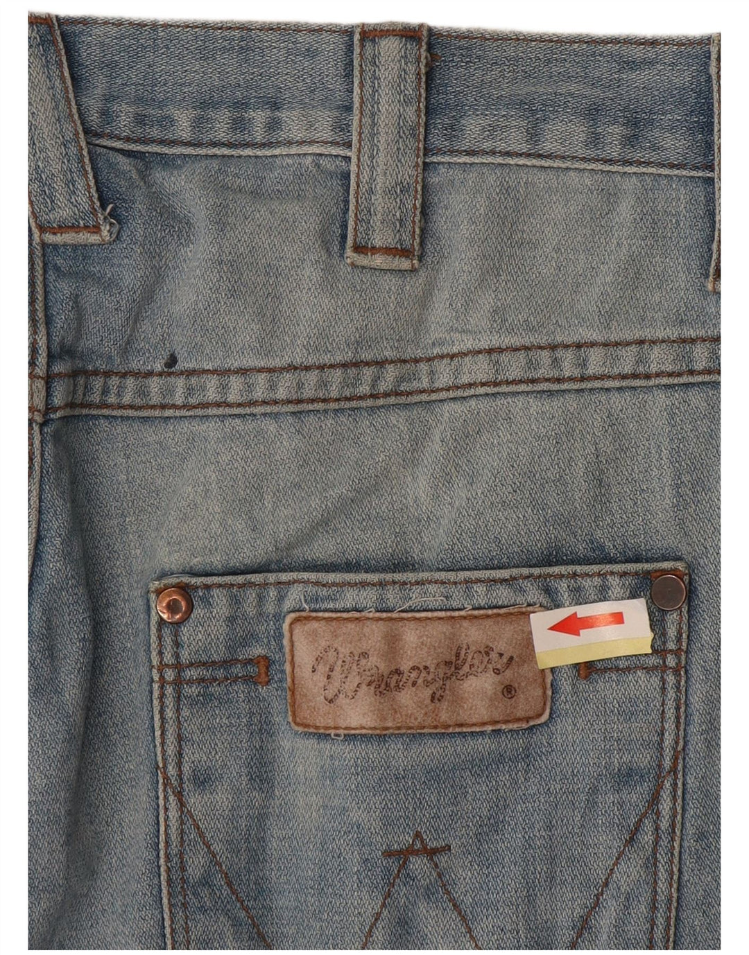 Wrangler Mens Floyd Denim Shorts W29 Medium Blue Cotton
