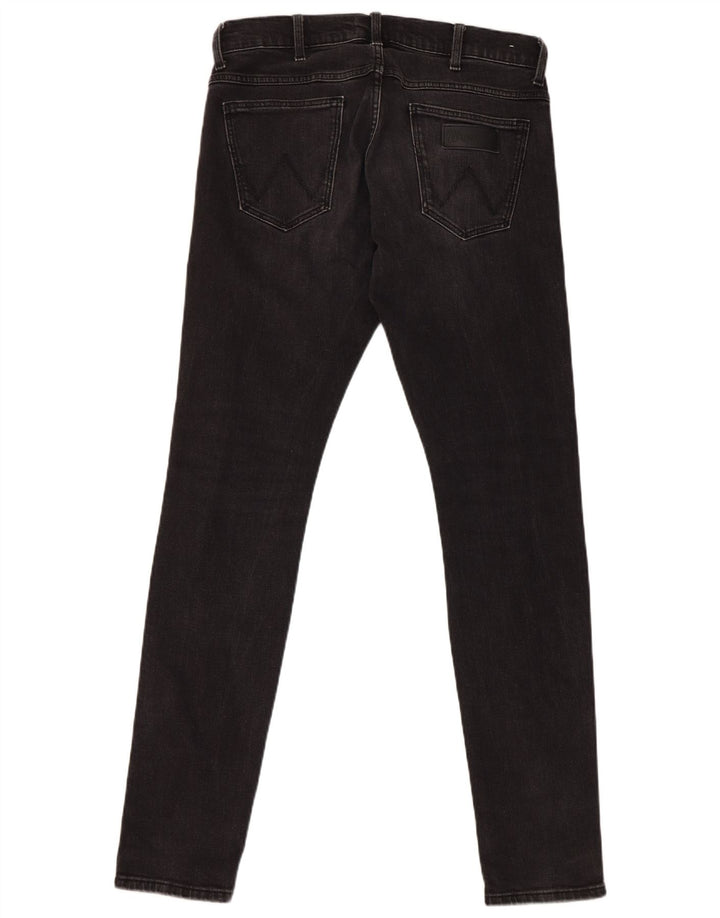 Wrangler Mens Bryson Slim Jeans W30 L34 Grey Cotton