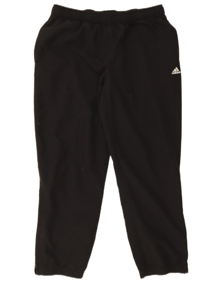 Adidas Herren Climalite Trainingshose Jogger Großes schwarzes Polyester