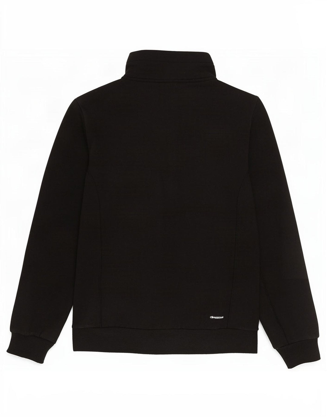 Adidas Womens Climalite Tracksuit Top Jacket UK 8/10 Pequeno Poliéster Preto