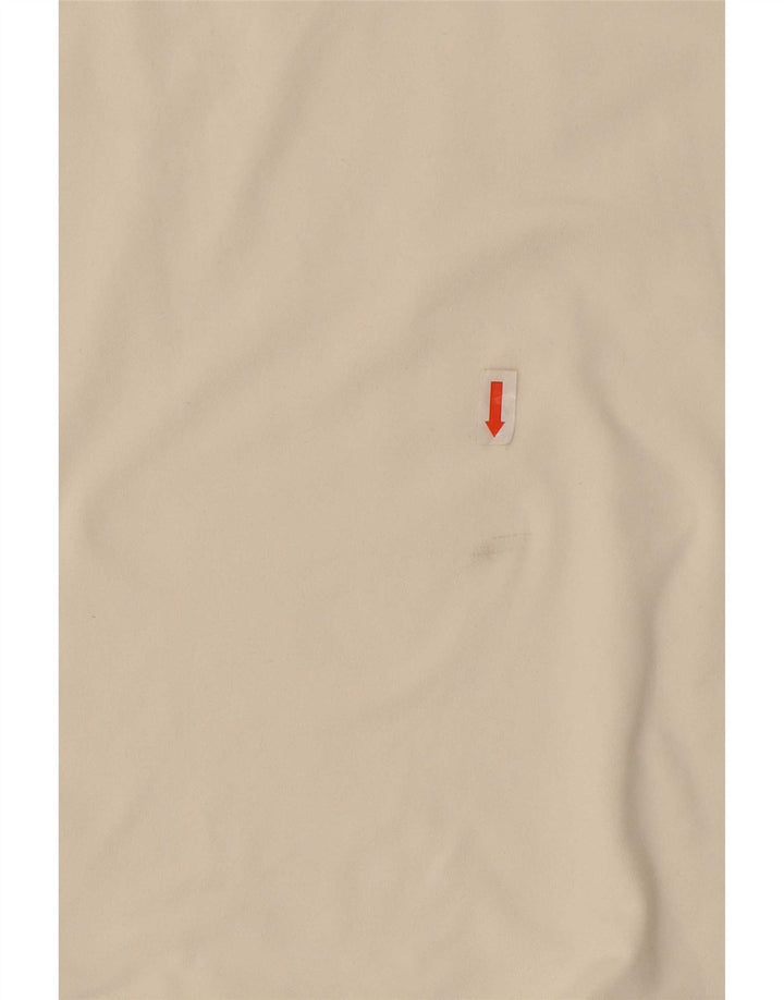 Nike Dame Dri Fit Top 3/4 ærme UK 12 Medium White Polyester