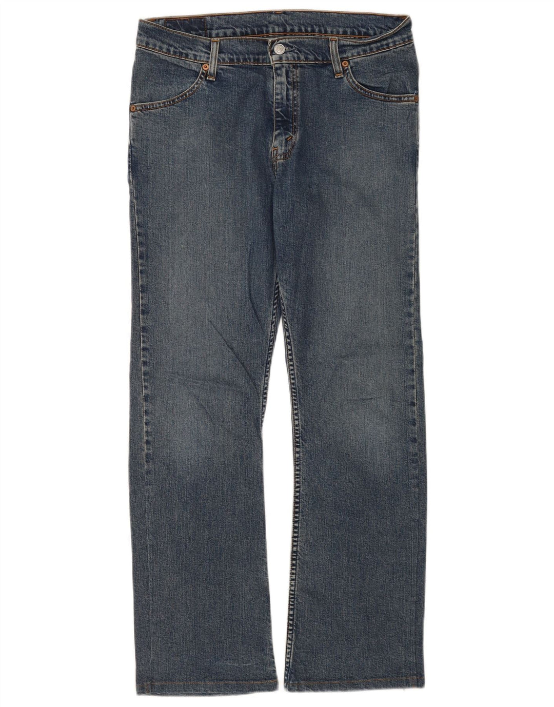 Levi's Womens 560 Straight Jeans W30 L29 Blue Cotton