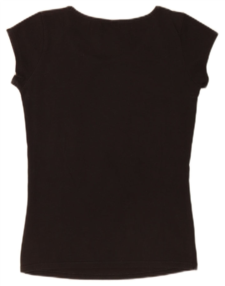 T-shirt grafica Nike da donna Top UK 10/12 Medium Nero