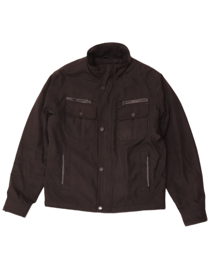 Michael Kors Herre Utility Jacket UK 38 Medium Sort Polyester