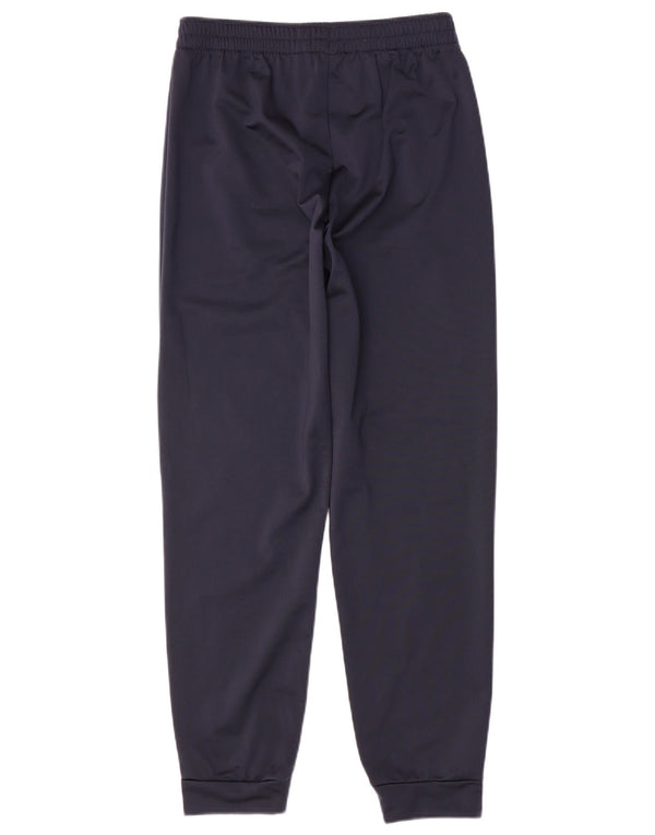 Adidas meninos calças de treino joggers 13-14 anos azul marinho poliéster