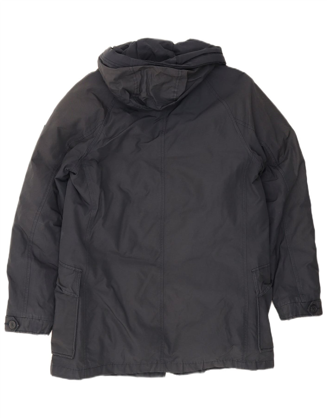 Woolrich Parka à capuche pour homme UK 36 Small Bleu marine