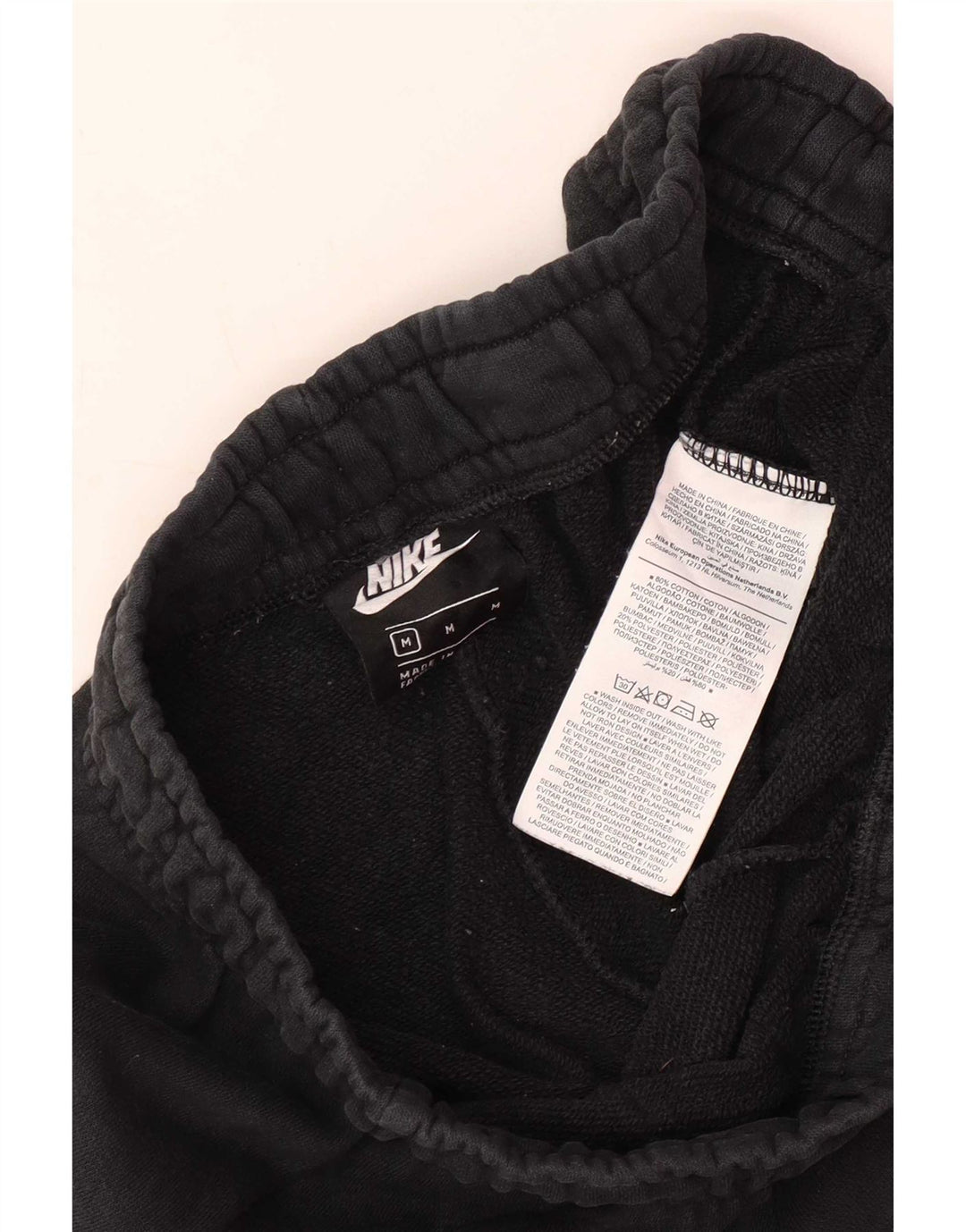 Nike Pantalon de survêtement pour homme en coton noir moyen
