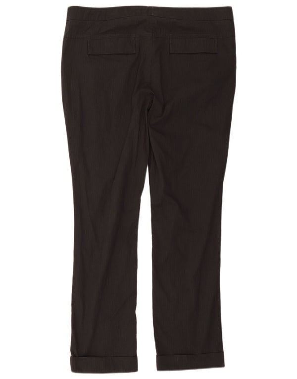 Tommy Hilfiger Slim-Anzughose für Damen, US 14, XL, W38, L28, graue Baumwolle