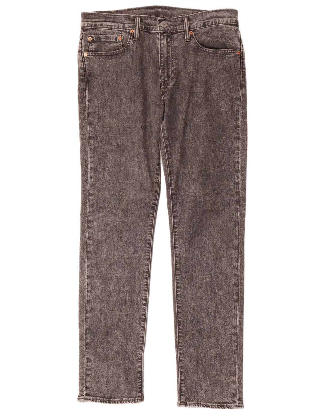 Levi's Herren 511 Slim Jeans W32 L32 Grau gefleckte Baumwolle