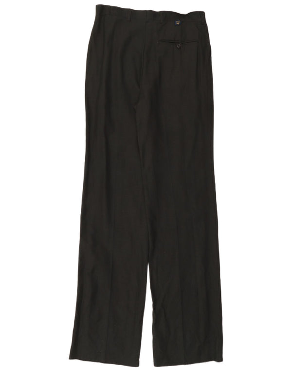 Męskie spodnie chino w stylu vintage W30 L36 Czarna wiskoza