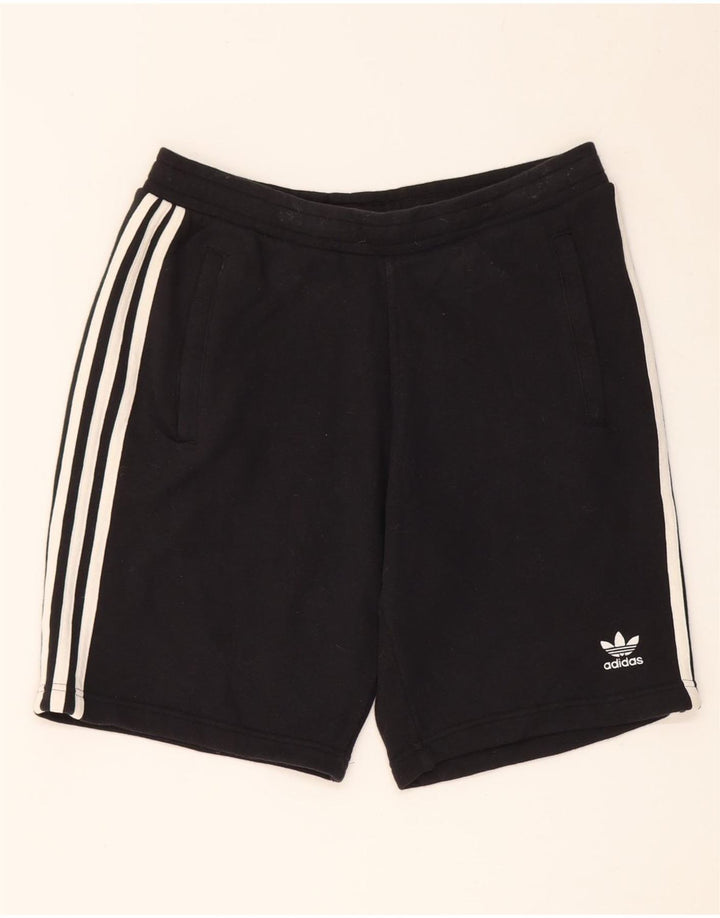 Adidas Herren Sportshorts Medium Schwarz Baumwolle