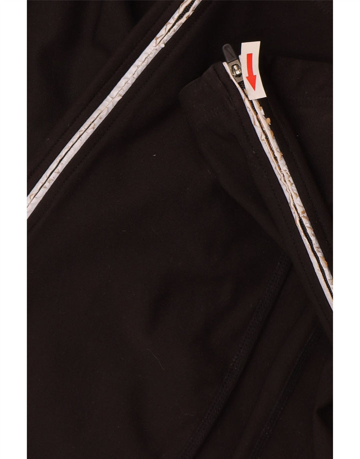 Nike Leggings Femme UK 14/16 Large Noir Polyester