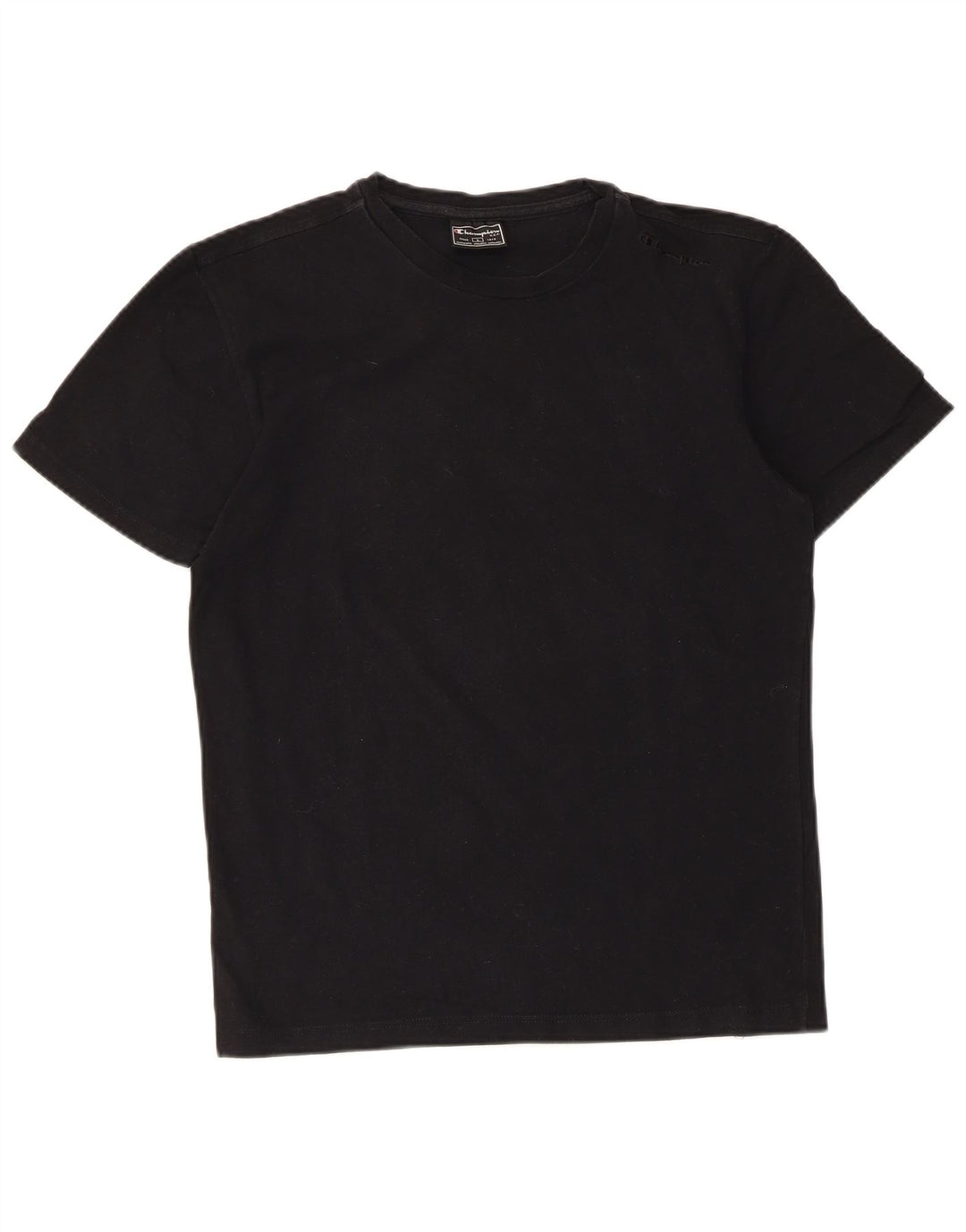 T-shirt da uomo Champion Top grande in cotone nero