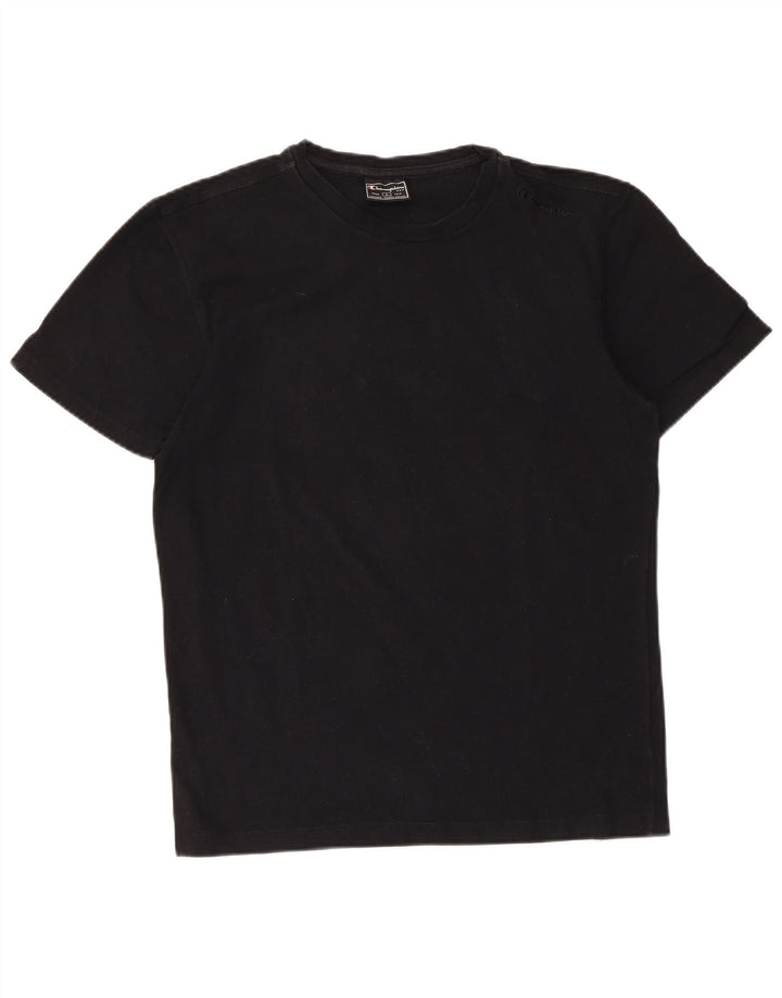 T-shirt da uomo Champion Top grande in cotone nero