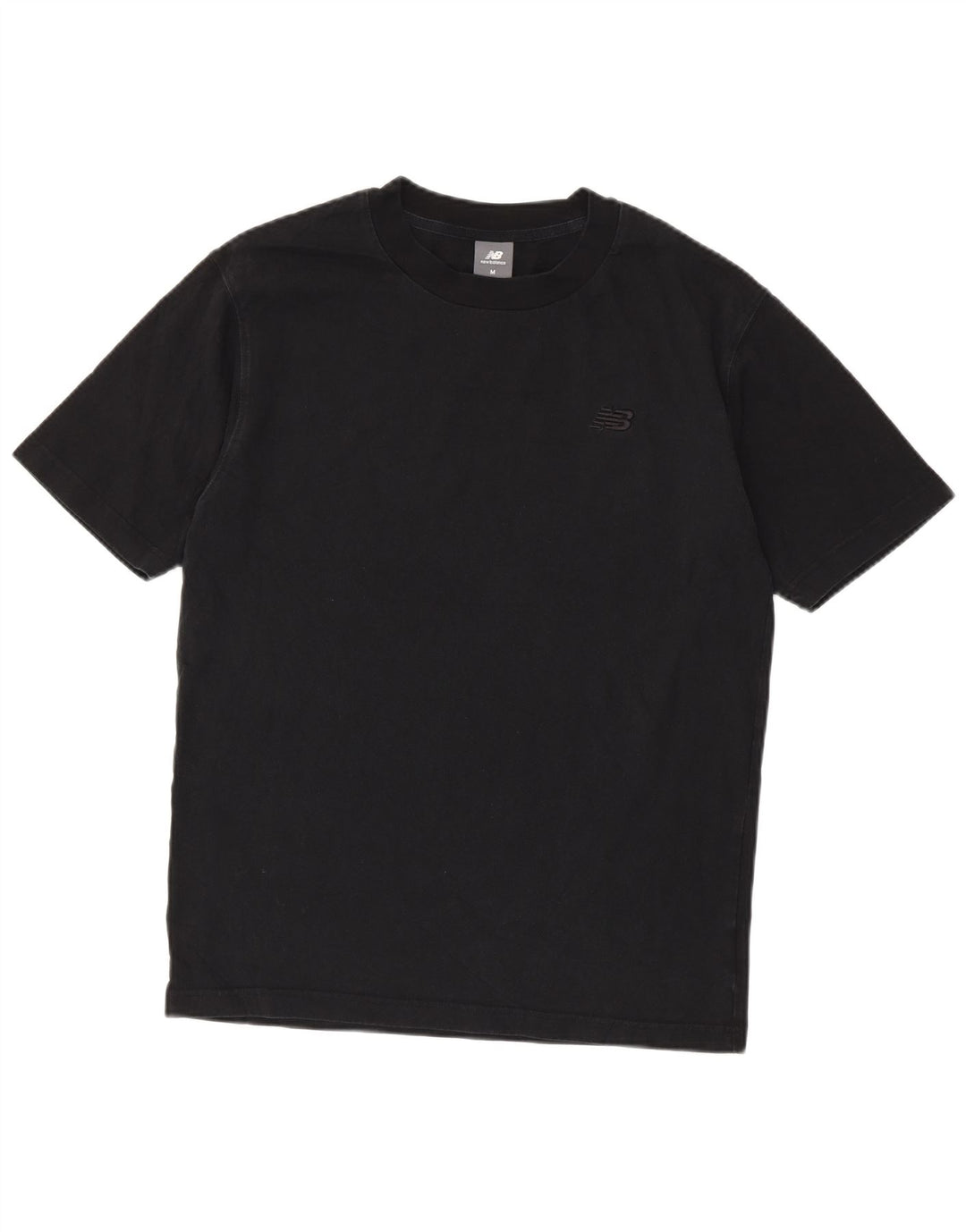 NEW BALANCE Mens T-Shirt Top Medium Black