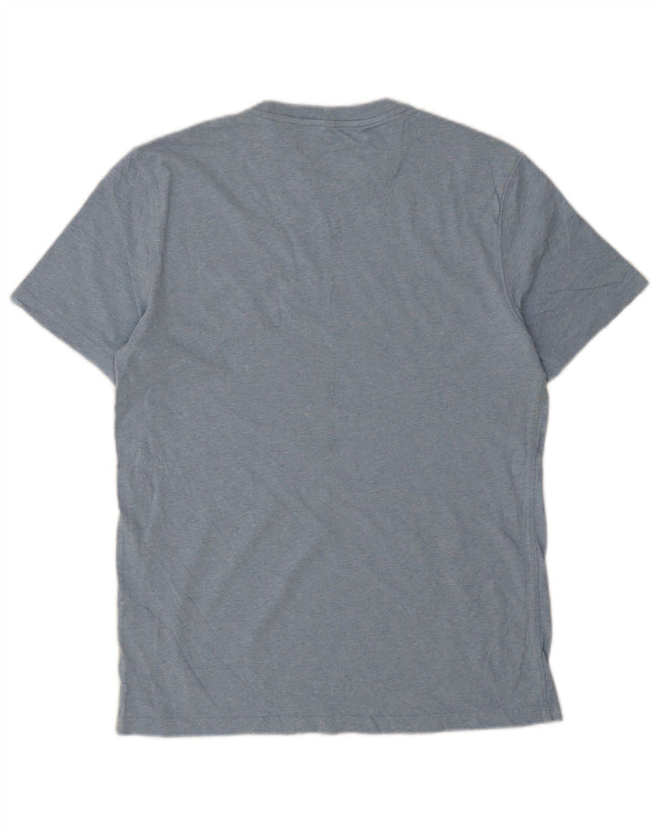 T-shirt da uomo Fat Face Top in cotone blu medio
