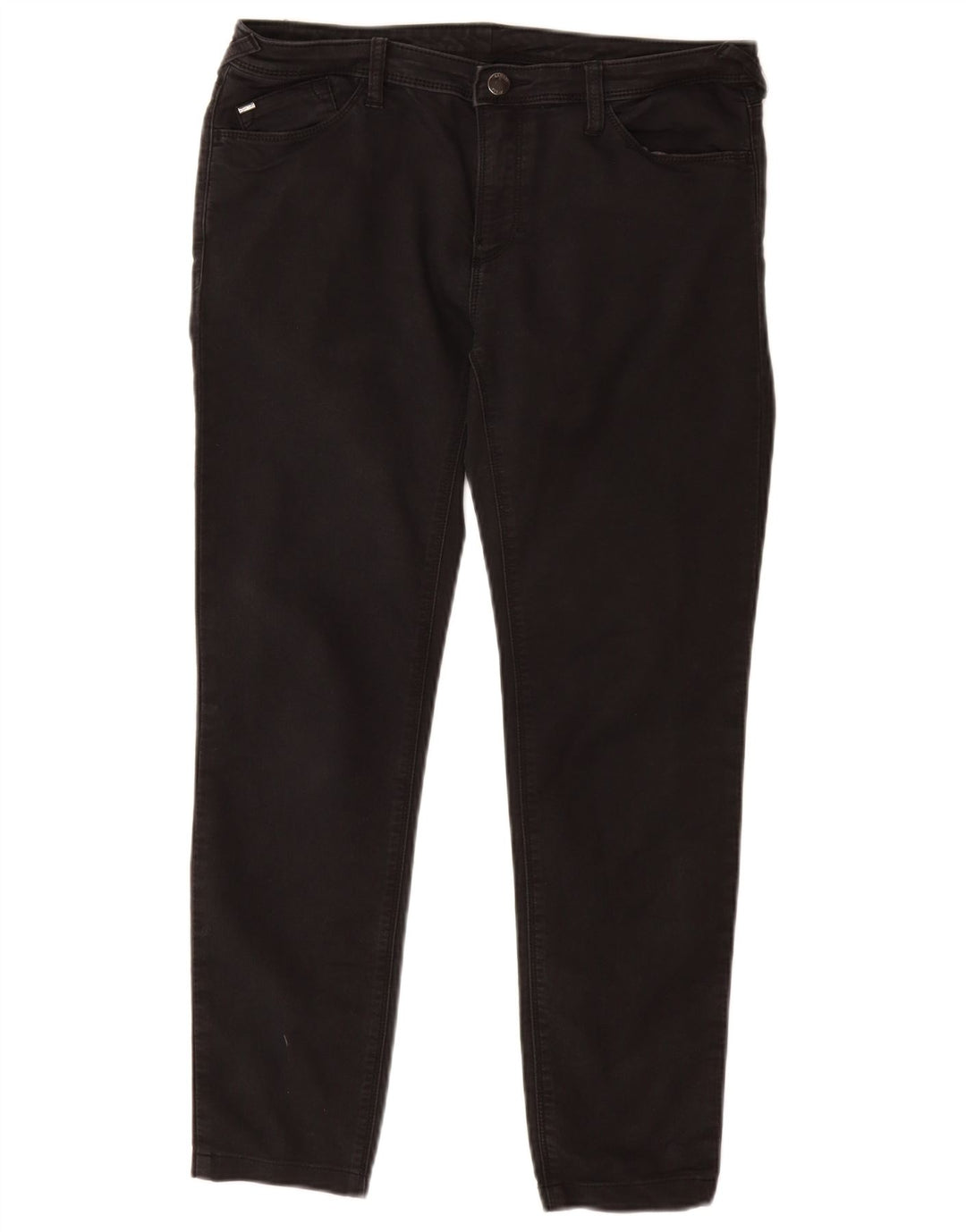 ARMANI Womens Slim Jeans W30 L27 Black Cotton