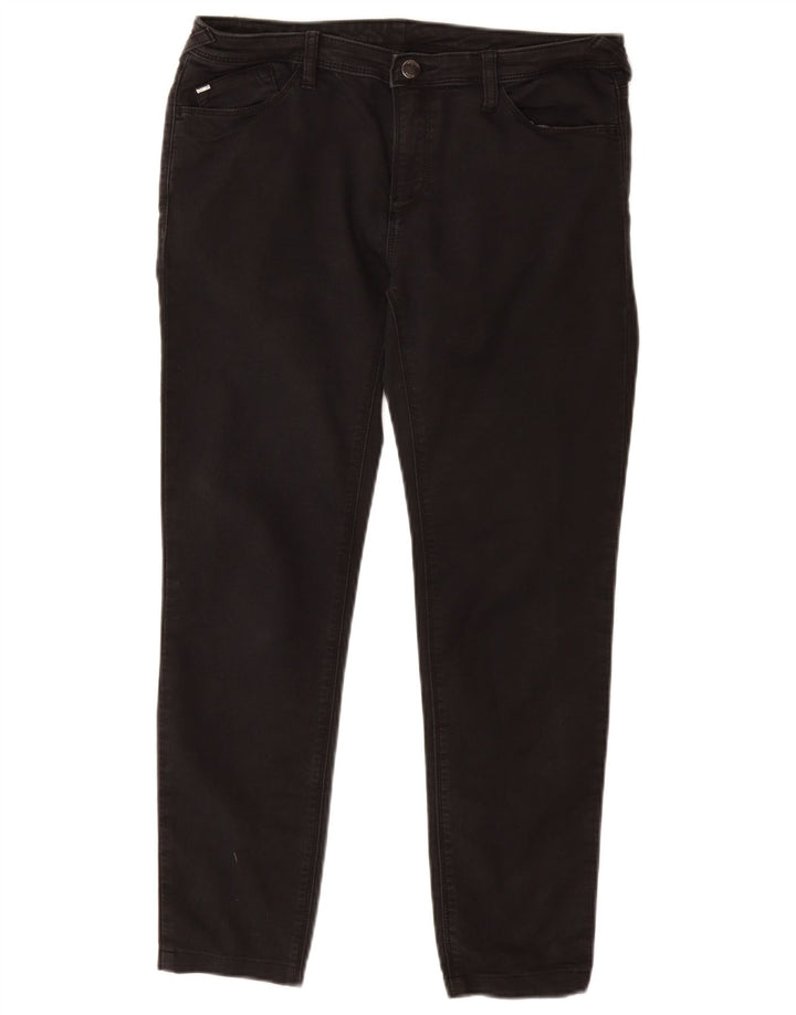 ARMANI Womens Slim Jeans W30 L27 Black Cotton