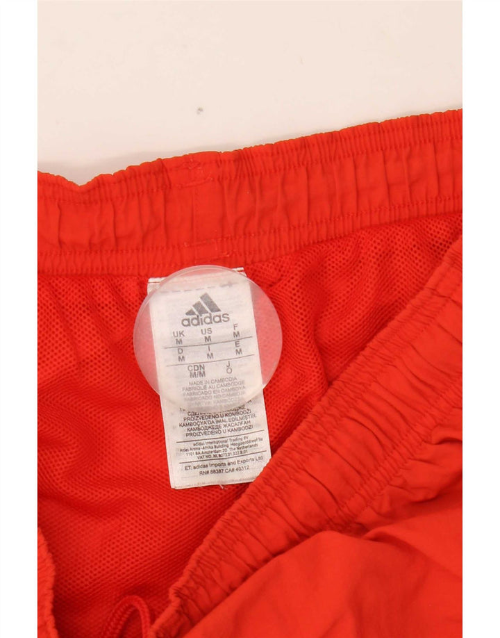 Adidas Mens Swimming Shorts Medium  Red Nylon