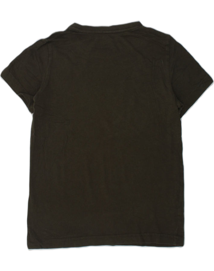 PUMA Boys Graphic T-Shirt Top 9-10 Years Khaki | Vintage Puma | Thrift | Second-Hand Puma | Used Clothing | Messina Hembry 