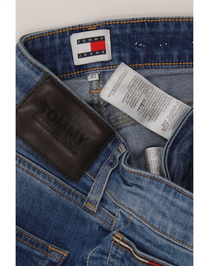 Tommy Hilfiger Mens Slim Jeans W32 L32 Blue Cotton