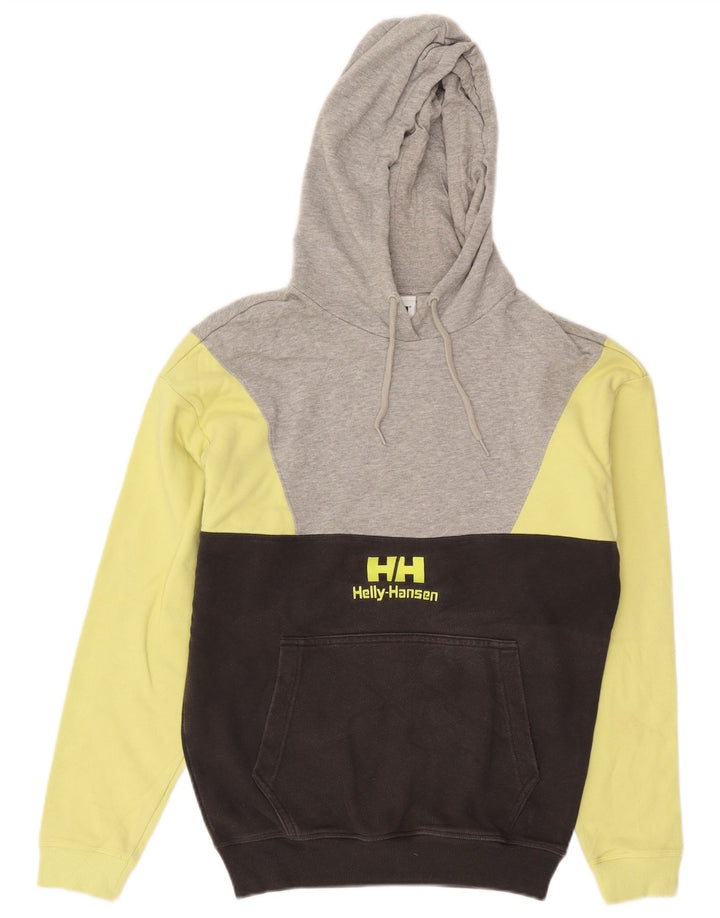 Helly Hansen Grafisk hættetrøje til mænd Small Multicolored Colourblock