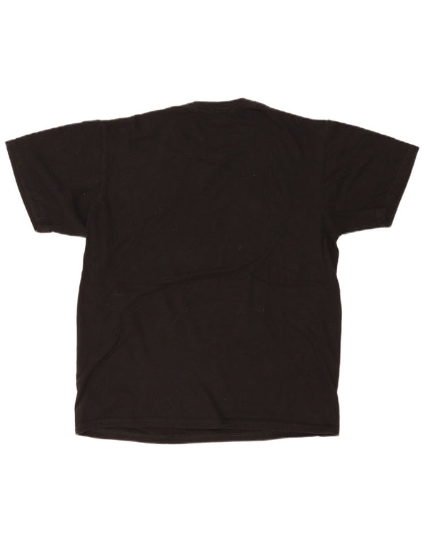 Hard Rock Cafe Herre Vienna Grafisk T-Shirt Top Medium Sort Bomuld