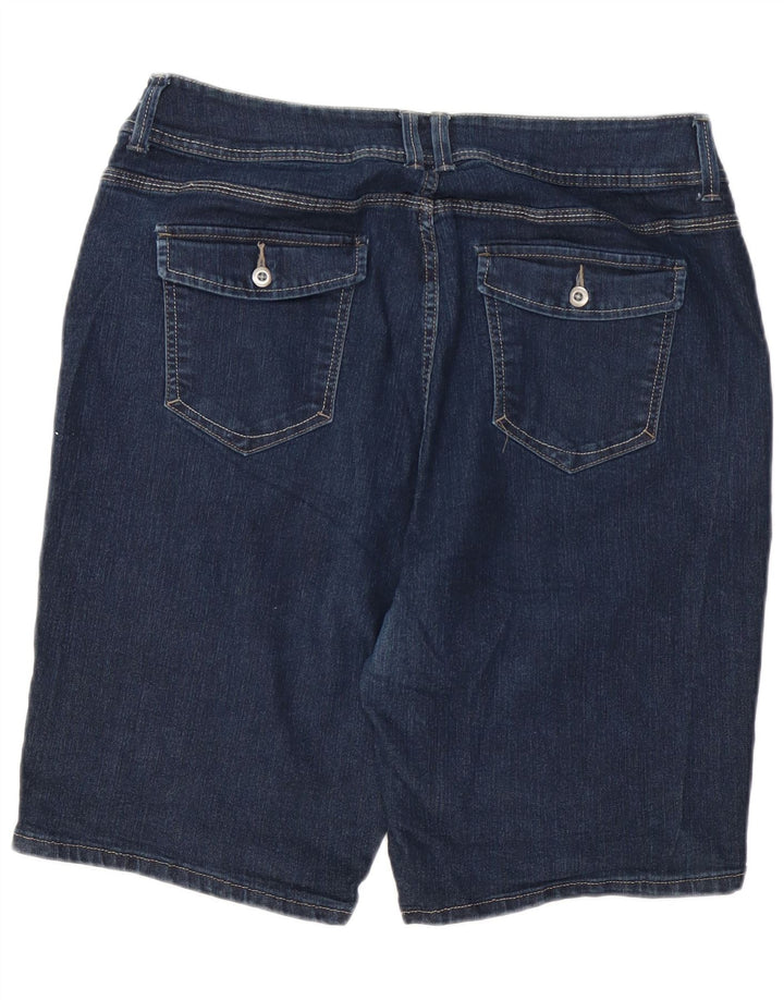 LEE Womens Riders Denim Shorts W38 XL Blue